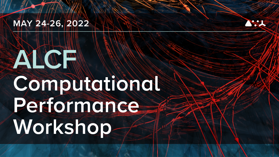 ALCF Computational Performance Workshop graphic
